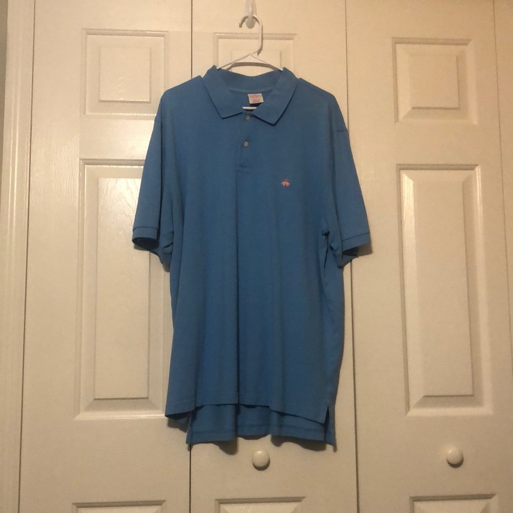 Brooks Brother Baby Blue Size XL Polo